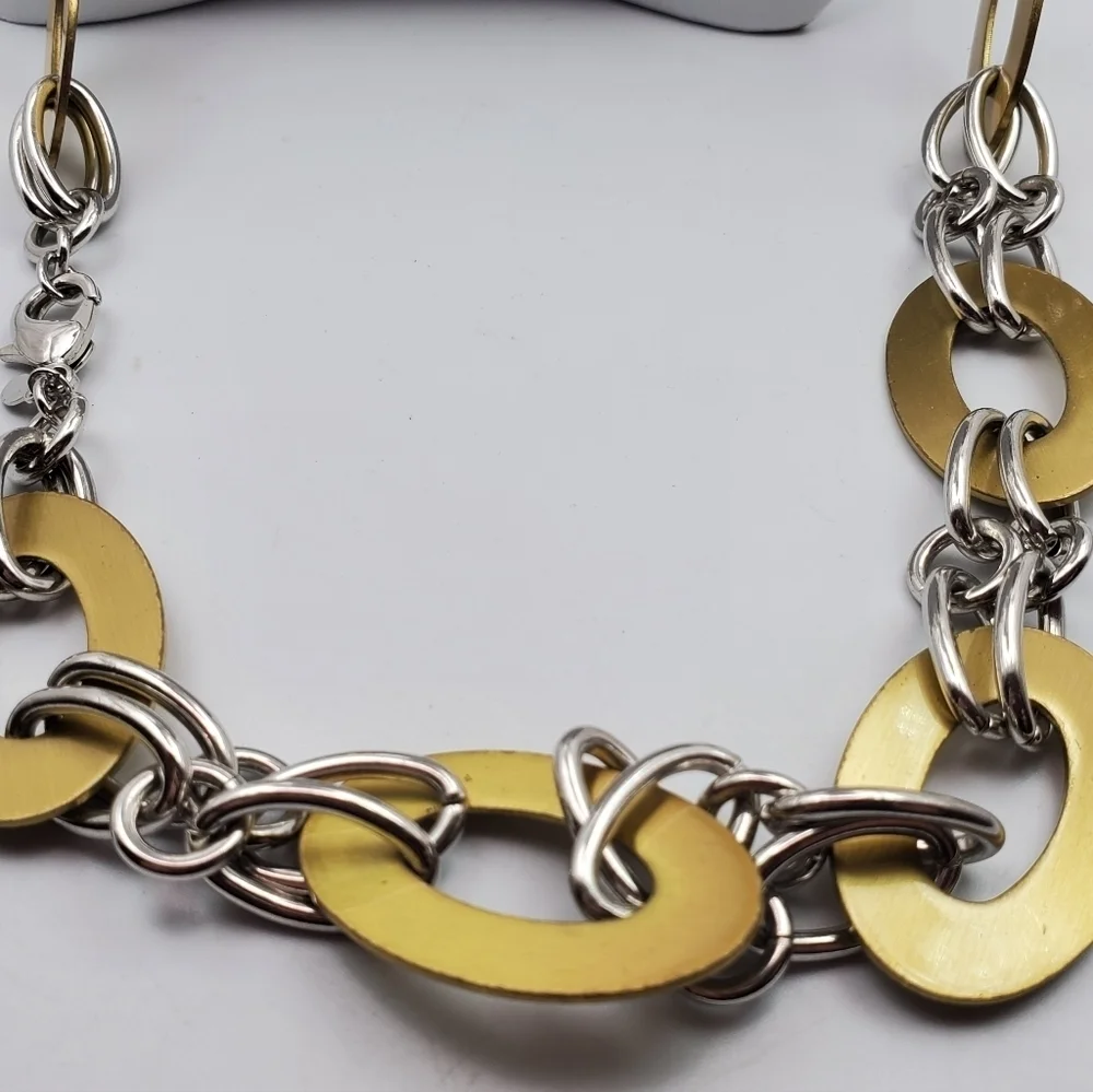Premier designs retro hoop chain necklace‎ N2339
